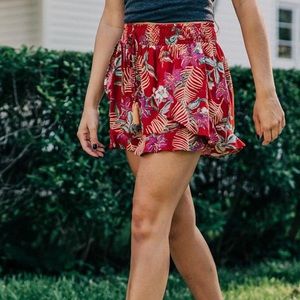Floral Angie Shorts
